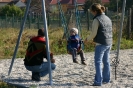Sövényültetés a játszótéren